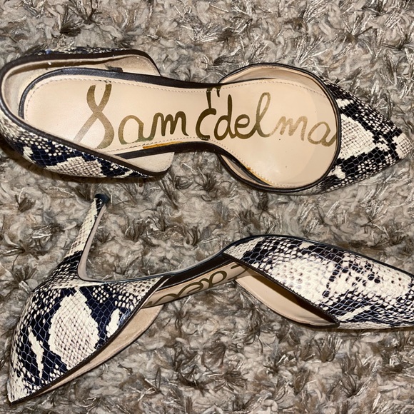 Sam Edelman Shoes - $10 when BUNDLED Sam Edelman Hazel Pumps, Snake Leather Print Sz 8.5